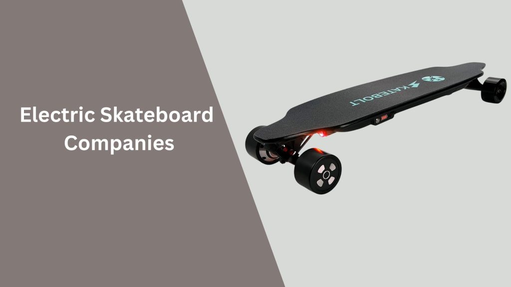 Electric Skateboard Companies Best Skateboards & Longboards